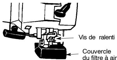 MCCULLOCH TRIMMAC 210, 21CC - Réglage du ralenti - 1