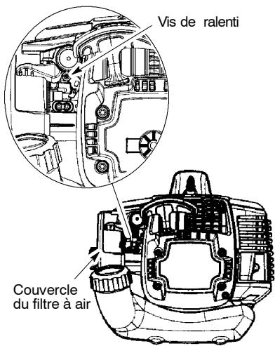 MCCULLOCH CABRIO 433L - Réglage du ralenti - 1