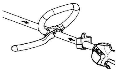 MCCULLOCH CABRIO 433L - INSTALLATION DE LA POIGNEE - 2