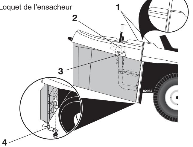 MCCULLOCH M13597RB - Assemblage des composants du collecteur - 8
