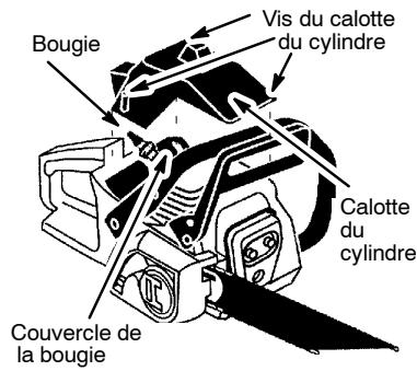 MCCULLOCH 441 - REEMPLACEMENT DE LA BOUGIE - 1