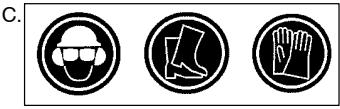 MCCULLOCH 2500CXL - Identification des symboles - 9