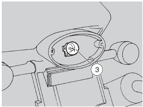 APRILIA RS 50 - Reemplacement de l'ampoule du FEU arriere - 1