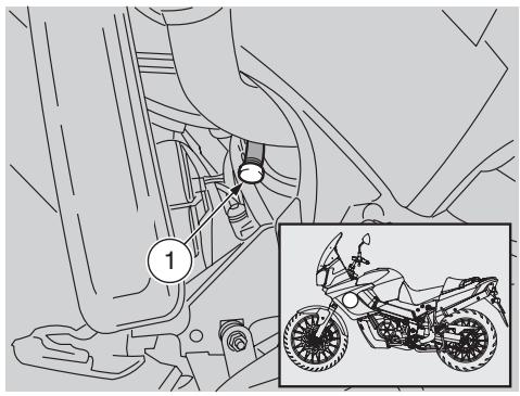 APRILIA ETV MILLE CAPONORD - ETV MILLE CAPONORD ABS - Après chaque lavage du véhicule: - 1