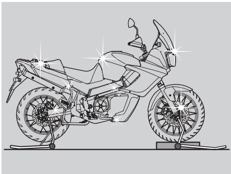 APRILIA ETV MILLE CAPONORD - ETV MILLE CAPONORD ABS - Nettoyage - 3