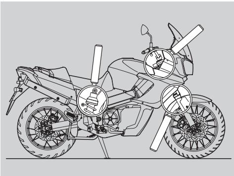 APRILIA ETV MILLE CAPONORD RALLY - CONTROLE DES INTERRUPEURS - 4