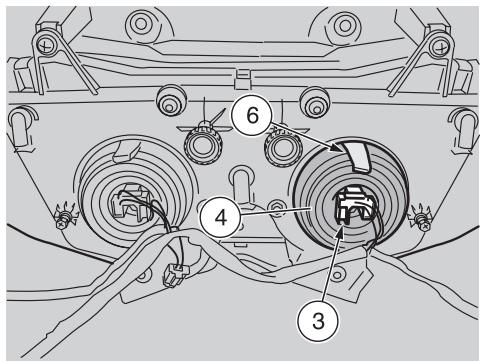 APRILIA ETV MILLE CAPONORD RALLY - REEMPLACEMENT DES AMPOULES DU TABLEAU DE BORD - 2