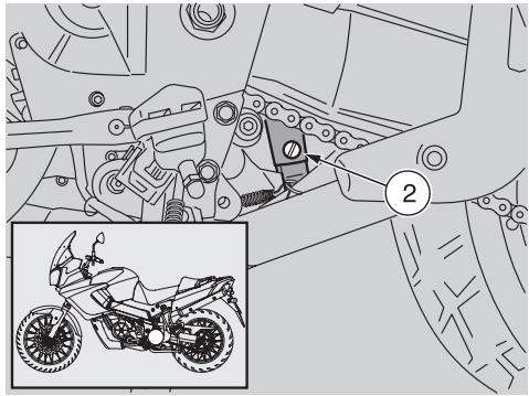 APRILIA ETV MILLE CAPONORD RALLY - SUSPENSION ARRIERE - 1