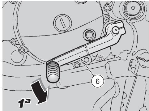 APRILIA ETX 125 - Contrôle de la béquille latérale - 3