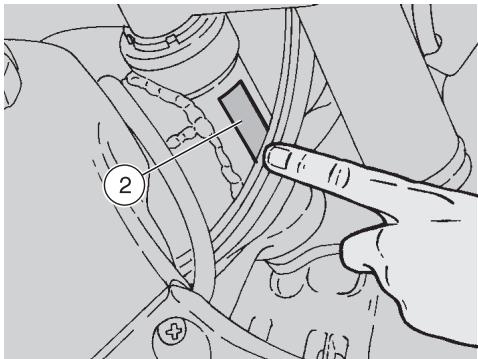 APRILIA ETX 125 - Données d'identification - 1
