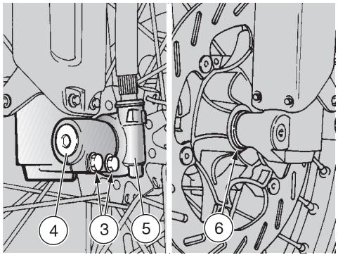 APRILIA ETX 125 - Roue avant - 1