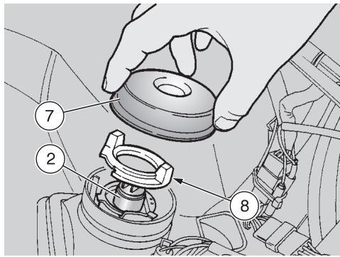 APRILIA ETX 125 - Ampoule feu de croisement / feu de route (halogène) - 2