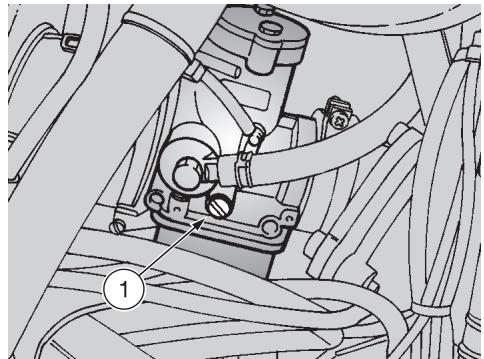 APRILIA ETX 125 - Réglage de la commande de démarrage à froid (N) - 2