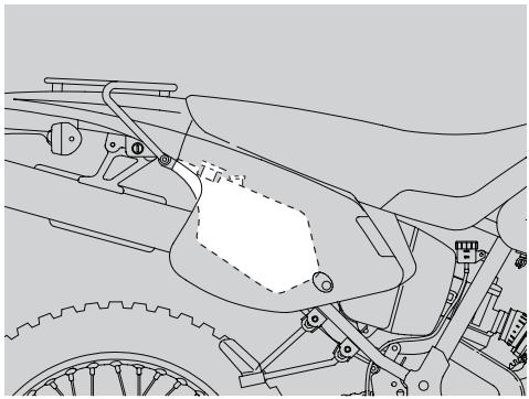 APRILIA ETX 125 - Réservoir d'huile du mélangeur - 1