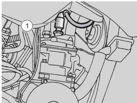 APRILIA ETX 125 - Réglage de la poignée de l'accélérateur - 1