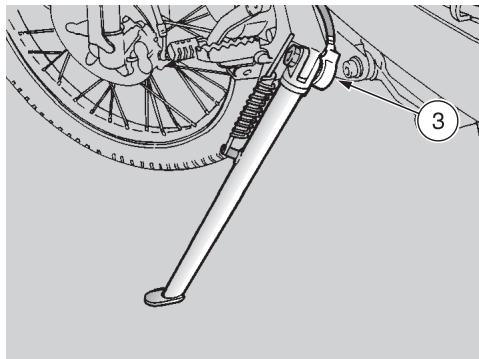 APRILIA ETX 125 - Contrôle des contacteurs - 2