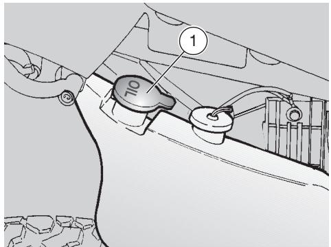 APRILIA ETX 125 - Réservoir d'huile du mélangeur - 3