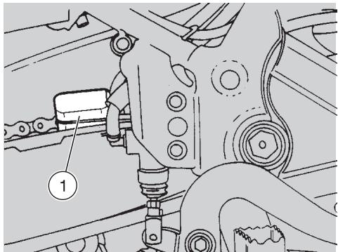 APRILIA ETX 125 - Contrôle de la béquille latérale - 5