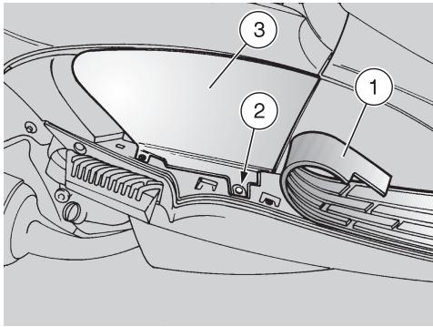 APRILIA LEONARDO 300 - RIMOZIONE COPERCHI DI ISPEZIONE DESTRO E SINISTRO - 1
