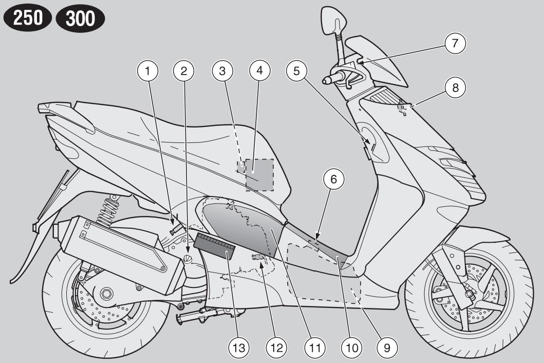 APRILIA LEONARDO 300 - LEGENDA - 1