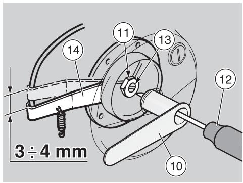 APRILIA RS 125 TUONO - REGOLAZIONE FRIZIONE - 8