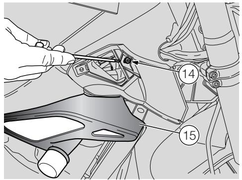 APRILIA RS 125 TUONO - DEPOSE CARENAGES LATERAUX - 7