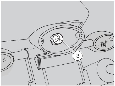 APRILIA RS 125 TUONO - SOSTITUZIONE LAMPADINE INDICATORI DI DIREZIONE ANTERIORI E POSTERIORI - 5