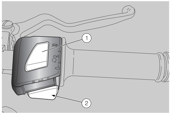 APRILIA RS 125 TUONO - 7) BOUTON DE DEMARREUR (③) - 1