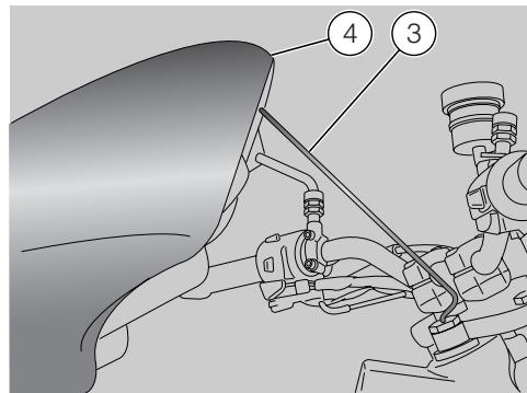 APRILIA RS 125 TUONO - LEVAGE DU RESERVOIR DE CARBURANT - 12