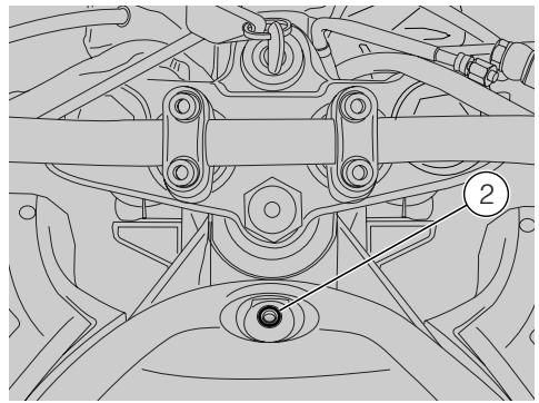 APRILIA RS 125 TUONO - LEVAGE DU RESERVOIR DE CARBURANT - 2