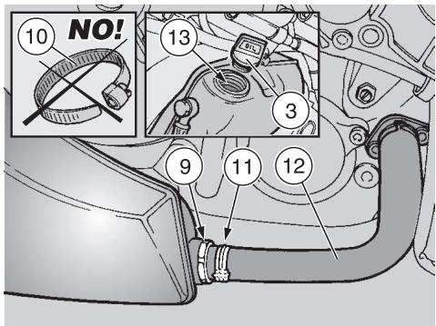 APRILIA RSV 1000R FACTORY - MOTORÖLFILTER AM BEHÄLTER REINIGEN - 1