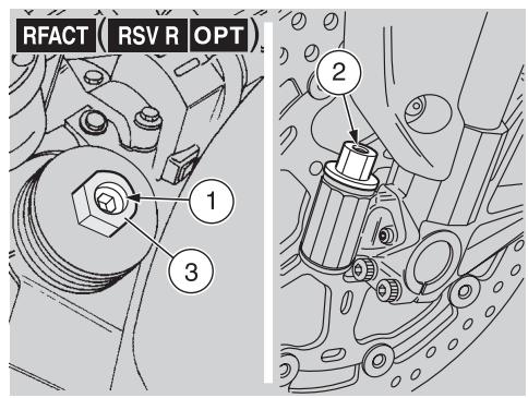 APRILIA RSV 1000R FACTORY - Suspension avant - 1