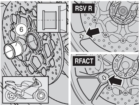 APRILIA RSV 1000R FACTORY - Attention - 1