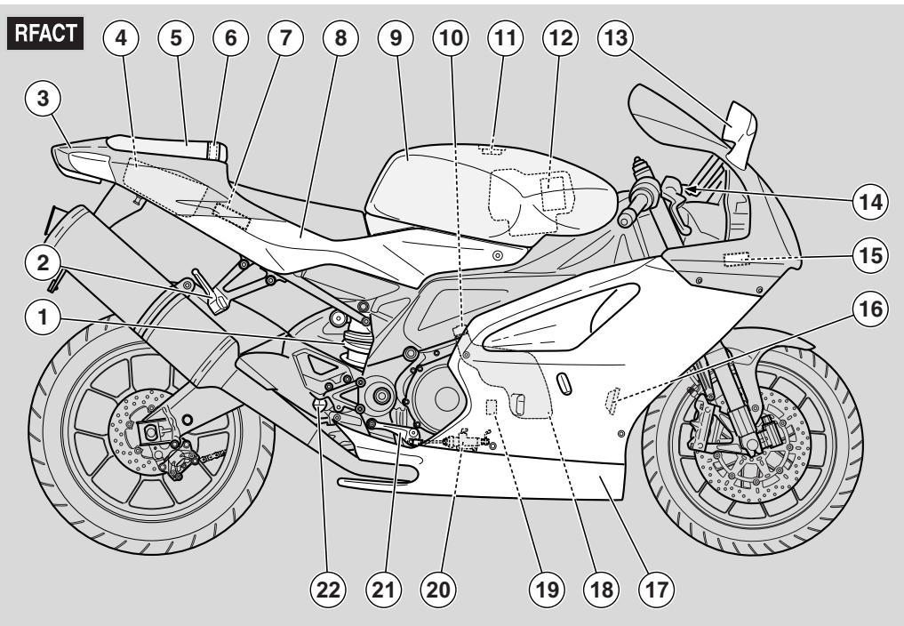 APRILIA RSV 1000R FACTORY - LEGENDE - 1