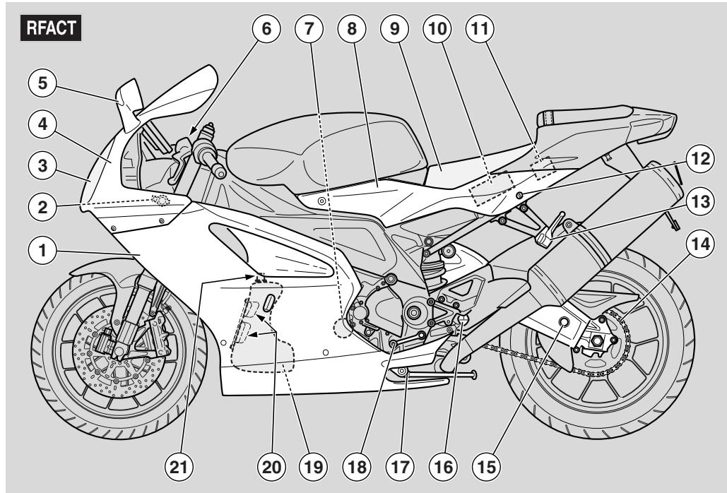 APRILIA RSV 1000R FACTORY - LEGENDE - 1
