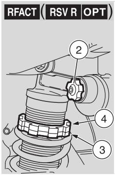 APRILIA RSV 1000R FACTORY - Suspension arriere - 1