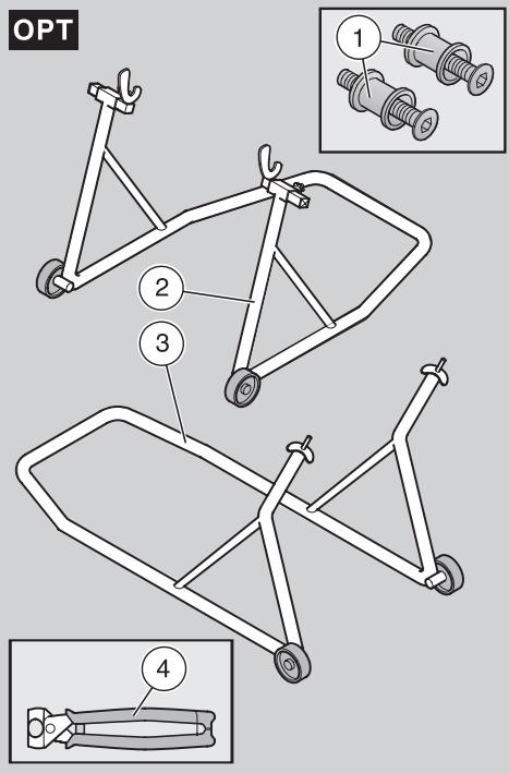 APRILIA RSV MILLE R - OUTILS SPECIAUX - 1
