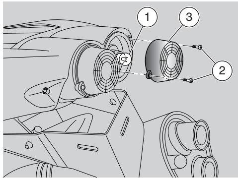 APRILIA RSV MILLE R - SOSTITUZIONE LAMPADINE FANALE POSTERIORE - 1