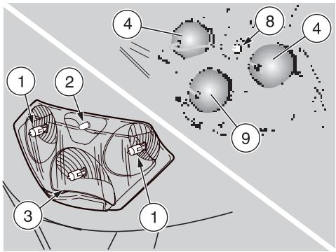APRILIA RSV MILLE R - INSTRUMENTENEINHEIT-LAMPEN WECHSELN - 1