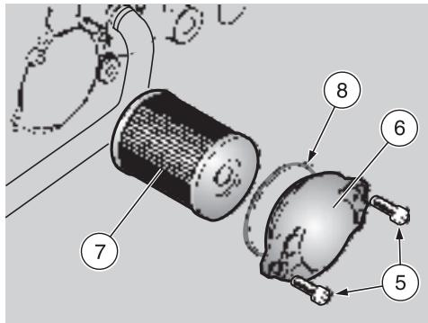 APRILIA RSV MILLE R - REEMPLACEMENT DU FILTRE A HUILDE DU MOTEUR - 1