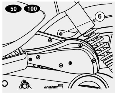 APRILIA SCARABEO 50 I.E 100 4T - DEPOSE DU CORPS DE FILTR A AIR COMPLET 50 104 - 1