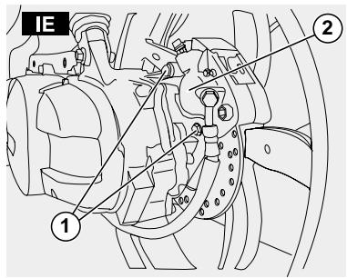 APRILIA SCARABEO 50 I.E 100 4T - CONTROLE DE L'AXE FIXÉ DU MOTEUR - 1
