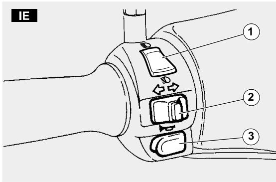APRILIA SCARABEO 50 I.E 100 4T - COMMANDES SUR LE COTE GAUCHE DU GUIDON - 1