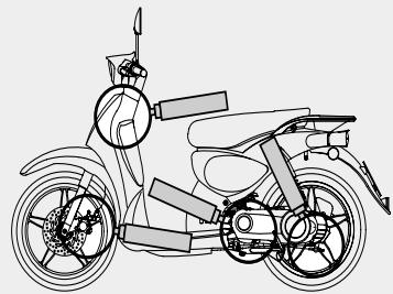 APRILIA SCARABEO 50 I.E 100 4T - DANGER - 1
