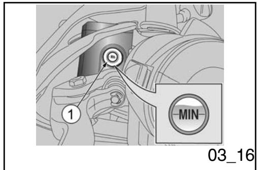 APRILIA SPORTCITY 125-200 - Controle du niveau de l'huile des freins (03_15, 03_16) - 2