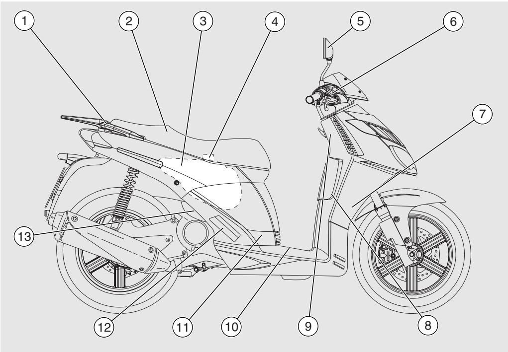 APRILIA SPORTCITY 200 - LEGENDE - 1
