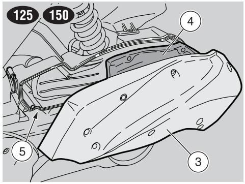 APRILIA SR 150 - Filtre à air - 1