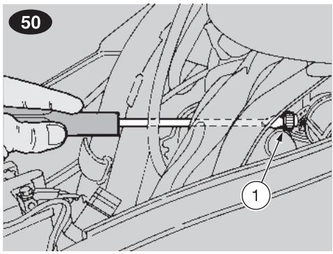 APRILIA SR 150 - Contrôle des interrupteurs - 1