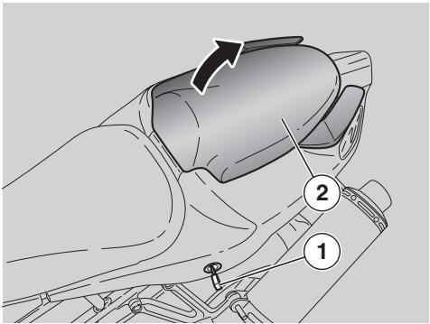 APRILIA TUONO 1000 R - Pour bloquer la direction : - 1
