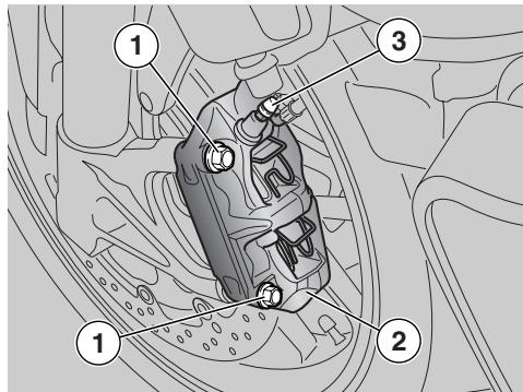 APRILIA TUONO 1000 R - Il est conseilé de faire contrôler les couples de serrage, le centrage et l'équilibrage par un Concessionnaire Officiel aprilia afin d'éviter tout inconvenient pouvant cause de graves dommages au pilote et/ou à autrei. - 1
